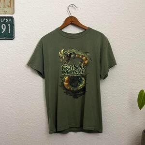 Busch Gardens Y2K The Lochness Monster Men's M Ride Tee Theme Park
